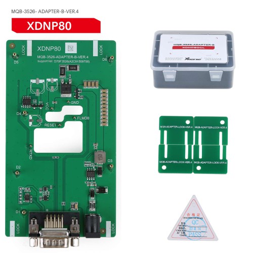 2024 Xhorse MQB48 No Disassembly No Soldering 13 Full Set Adapters XDNPM3GL for VVDI Key Tool Plus, VVDI Prog and Multi Prog
