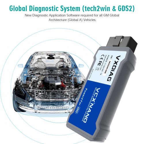 VXDIAG VCX NANO for GM OPEL GDS2 2023.07 Tech2win V16.02.24 Diagnostic Tool USB Version