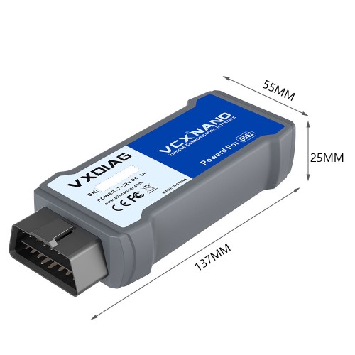 VXDIAG VCX NANO for GM OPEL GDS2 2023.07 Tech2win V16.02.24 Diagnostic Tool USB Version