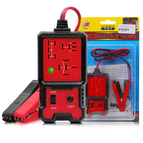 Universal 12V Electronic Automotive Relay Tester Auto Car Diagnostic Battery Checker CNBJ-707 Portable Small Size