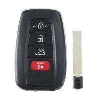 Smart Key Shell 3+ 1 Button for Lonsdor FT08 PH0440B FT11 H0440C Toyota Smart Key PCB