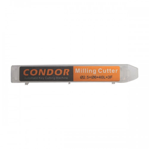 5pcs/lot 2.5mm Milling Cutter for IKEYCUTTER CONDOR XC-007/XC-MINI PLUS II/XC-002/Dolphin XP005L
