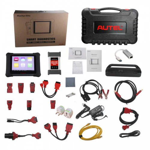AUTEL MaxiSys Elite with J2534 ECU Programming Box Android O/S with 21 Service Functions 2 Years Free Update