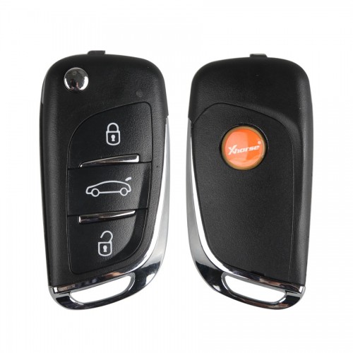 XHORSE XKDS00EN VVDI2 Volkswagen DS Type Wired Remote Key 3 Buttons 10Pcs/lot