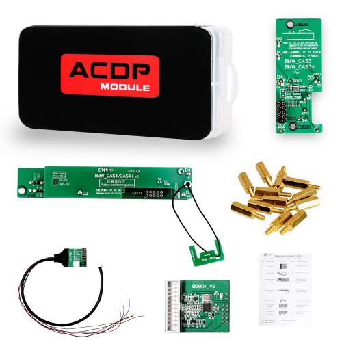Yanhua Mini ACDP 2 Key Programming Master Basic Module with BMW CAS1234 3+ 4+IMMO Odometer FRM Footwell Module 0L15Y 3M25J Read/Write