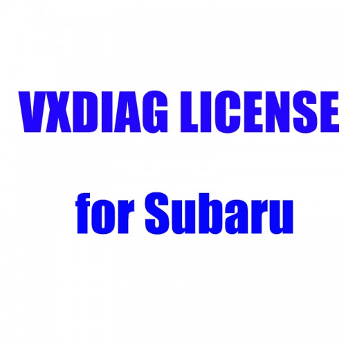 VXDIAG Multi Diagnostic Tool Software license for Subaru SSM3 2018.10 SSM4 V22.60 FlashWrite 2