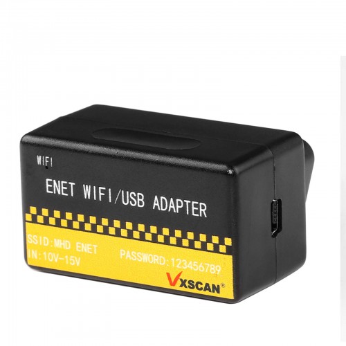 VXSCAN OBD ENET WIFI/USB Adapter For BMW/VW/VOLVO Compatible with BimmerCode, E-SYS, Bootmod3, BENZ, ICOM, VW