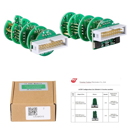 Yanhua Mini ACDP 2 Basic Module Plus BMW Clear EGS ISN Module 11 Authorization with License A51A