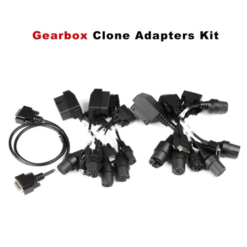 [Multi-language] Launch X431 X-prog3 PC Adapter and Gearbox TCU Connector Set