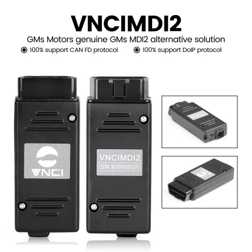 2024 VNCI MDI2 GM Diagnostic Scanner GDS2 Tech2win DPS RDS Replaces GM MDI2 Tech2 Supports CANFD and DoIP and Techline Connect SPS2