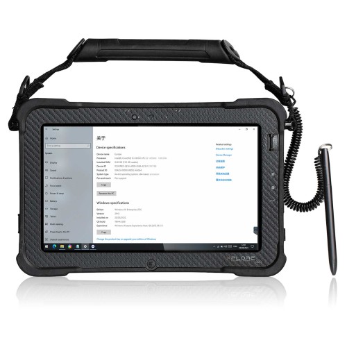 SUPER ICOM PRO N3+ BMW Full Configuration Plastic Box with Second-hand Tablet Xplore Tech iX101B2 All-in-one Software