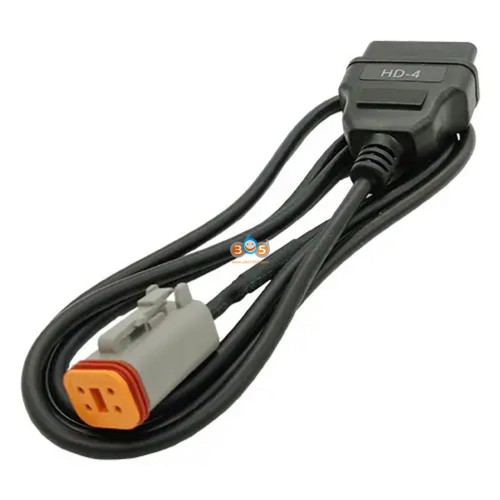 Launch X431 Harley Davidson Motorcycle OBDII 16 to 4 PIN or OBDII 16PIN to 6-PIN Diagnostic Connector