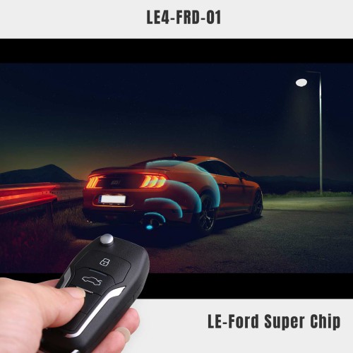 [5Pcs/Set] Launch LE4-FRD-01 Ford Super Chip (Folding 4 Buttons) LE4-FRD-01 Super Remote Key