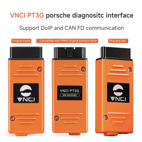2024 VNCI PT3G Diagnostic Interface for Porsche with Software Pre-installed on Panasonic MX4 Laptop i5 512G Ready to Use