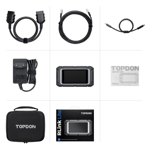 TOPDON RLink Lite 13 in 1 Diagnostic Tool for V-A-G Benz BMW Land rover Porsche Volvo GM Wuling Toyota Honda Subaru Nissan Chrysler Supports CAN FD
