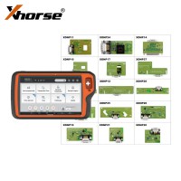 English Version Xhorse VVDI Key Tool Plus Key Programmer Plus Solder-free Adapters Full Set