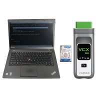 VXDIAG VCX SE DOIP 12 in 1 Diagnostic Tool with 2TB Software HDD Pre-installed on Lenovo T440P i7 8G Laptop