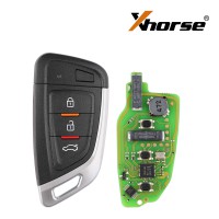 Xhorse XSKF01EN Universal Smart Proximity Key Flip Type for VVDI2 VVDI Mini Key Tool 10 pcs/lot