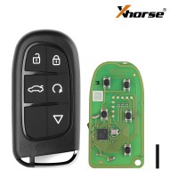 [5Pcs/Set] XHORSE XSJP01EN Jeep Type 2 Style Universal XM38 Smart Key 5 Buttons Free Shipping