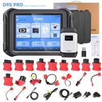 XTOOL D9S PRO Full System Diagnosis Tool Supports ECU Coding Online Programming 42 Service Functions Topology CAN FD DoIP (Same as SP439)