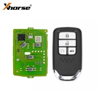 [5pcs/lot] Xhorse XZBT40EN Special PCB Exclusively for Honda Civic 2016-2019 4 Buttons with Key Shell