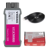 2024 VXDIAG VCX NANO for Renault with V219 Software Multi Languages