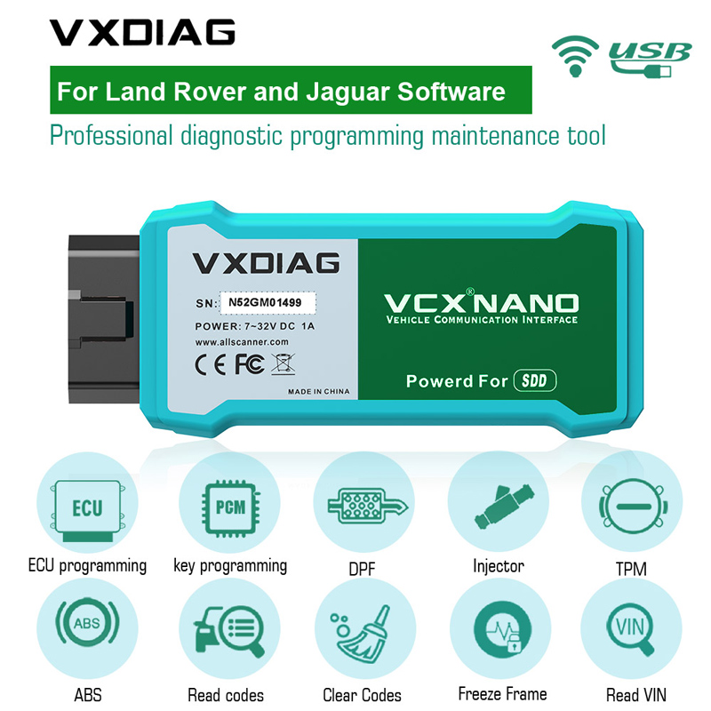 what is VXDIAG VCX NANO JLR ?