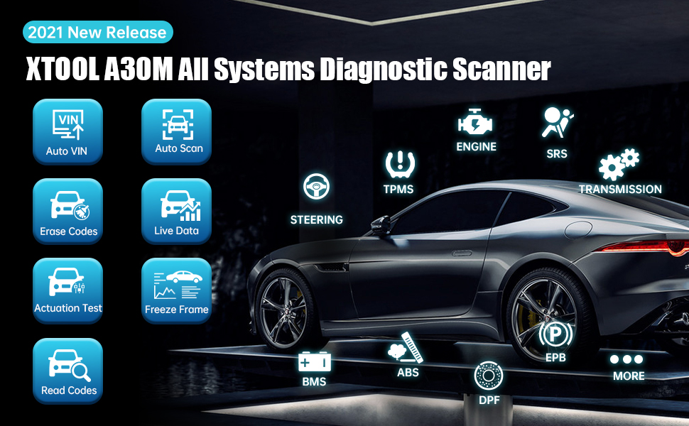 xtool a30m all system diagnostic