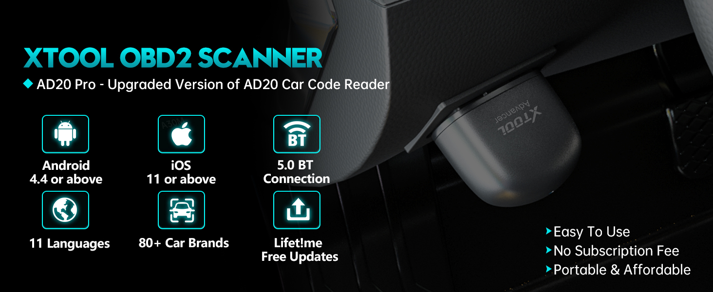 XTOOL Advancer AD20 Pro scanner