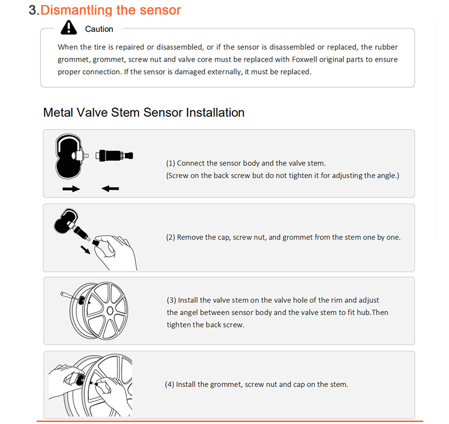 Autel MX-Sensor using tips 2