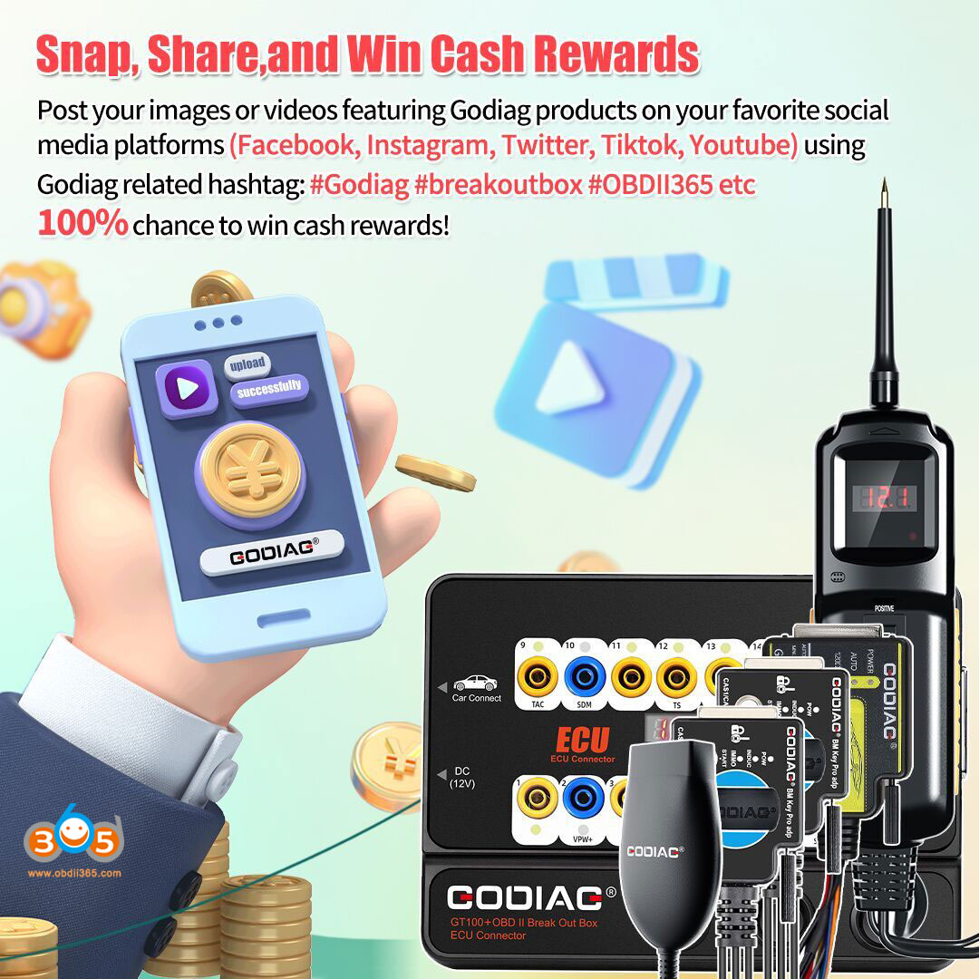 Godiag Moments: Snap, Share, and Win Cash Rewards!