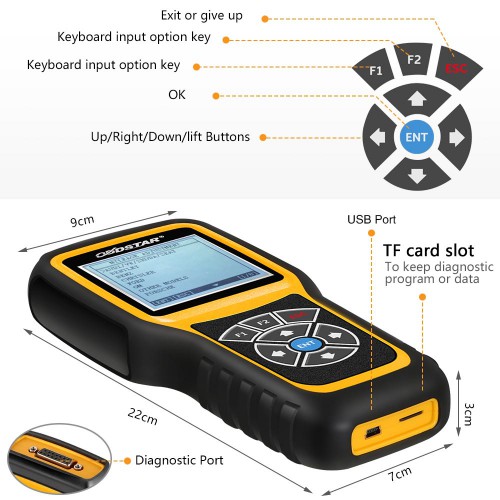 OBDSTAR X300M Odometer Correction Tool Especially for Odometer Adjustment by OBD2 Adds Benz V-A-G MQB