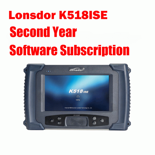Lonsdor K518ISE/K518 Pro Second Time Subscription of 1 Year Fully Update