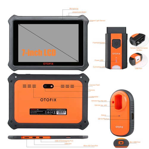 2024 OTOFIX IM1 Automotive Key Programming & Diagnostic Tool Multi-Language with 23 Special Functions 2 Years Free Update