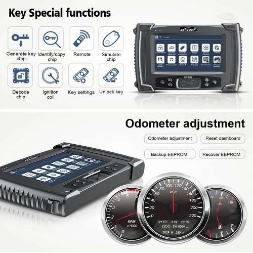 LONSDOR K518ISE Key Programmer Supports VW 4th & 5th IMMO, BMW FEM/BDC, Odometer Correction [Buy K518 Pro Instead]