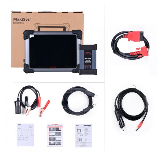 2024 Multi-language Autel MaxiSys Elite II Pro 9.7'' Android 10 Diagnostic Tablet with MaxiFlash VCI DoIP & CAN FD4