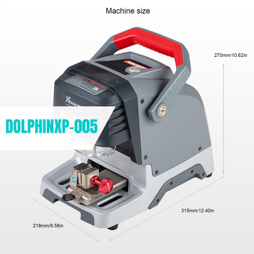 V2.1.3 Xhorse DOLPHIN XP005 Automatic Key Cutting Machine with Battery inside Portable