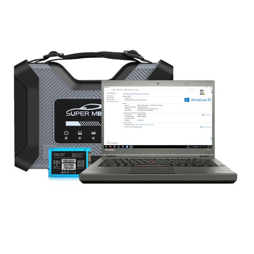 Super MB Pro M6+ Full Version DoIP Benz Diagnostic Tool with 2024.04 Software SSD Pre-installed on Lenovo T440P Laptop I7 CPU 8GB Memory Ready to Use