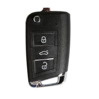 [5pcs/lot] XHORSE XKMQB1EN for VW Remote Key MQB Style 3 Buttons for VVDI Key Tool