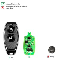 [5pcs/lot] Xhorse XKGD12EN Wire Remote Key Garage Door English Version