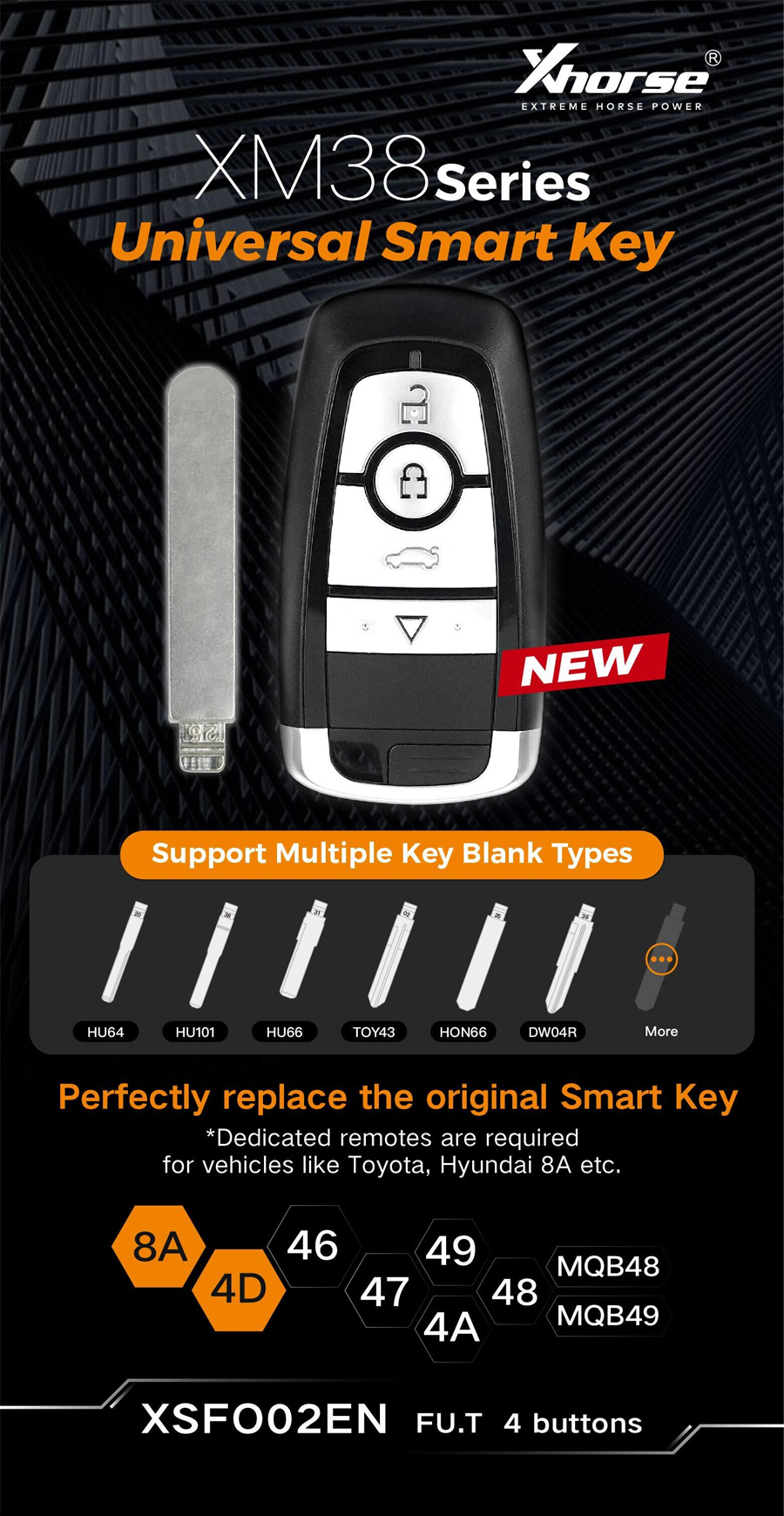 XSFO02EN XM38 smart remote