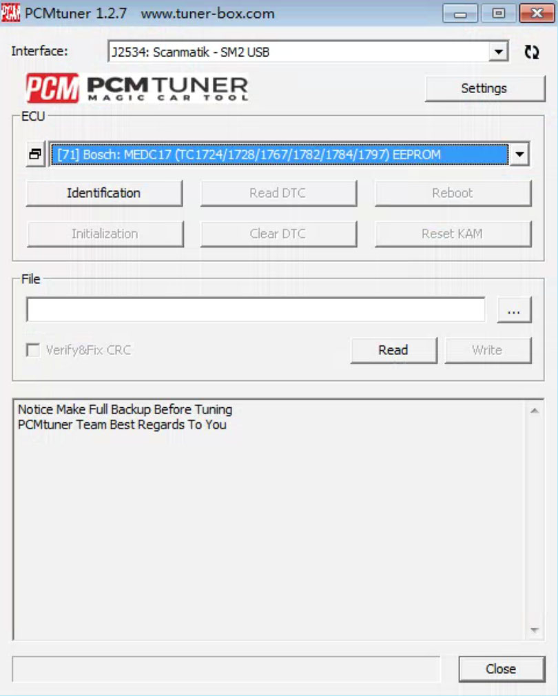 PCMTuner Software Update to V1.2.7 3