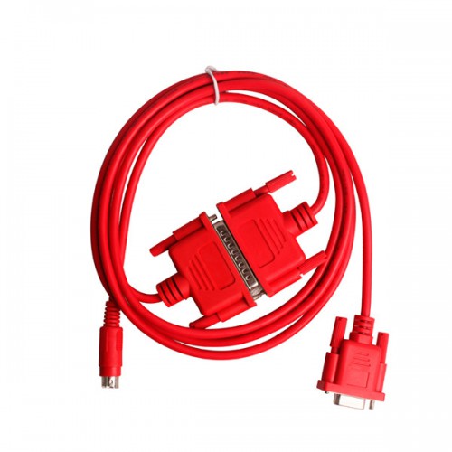 SC-09:red Standard programming cable for FX and A series PLC's