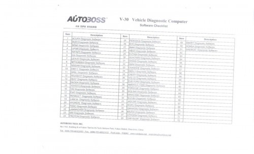 Autoboss V30 Europe Version Update by internet