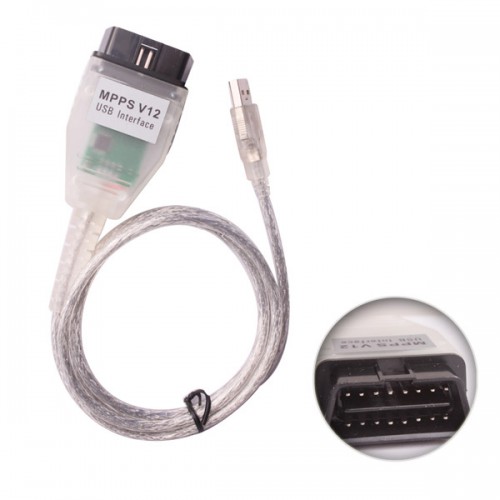 New MPPS SMPS V5.0 ECU Chip Tuning Tool for EDC15 EDC16 EDC17 with BENZ/BMW Cable