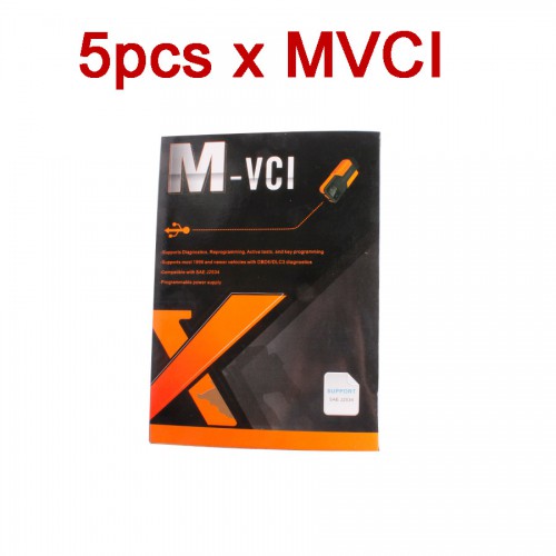 5pcs/lot Original XHORSE MVCI 3 IN 1  V8.10.023