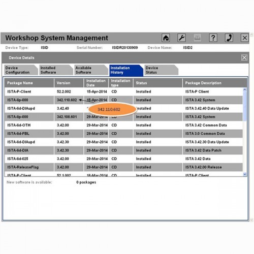 2014.5 ICOM ISTA-D 3.42.40 ISTA-P52.2002 Software HDD FOR BMW with Engineers Programming