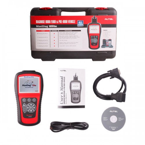 Autel MaxiDiag Elite MD701 Full System with Data Stream Asian Vehicle Diagnostic Tool Update Online
