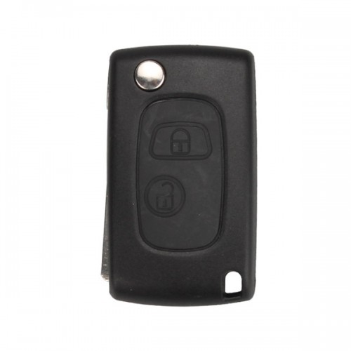 New Modified Flip Remote Key Shell 2 Button VA2 for Citroen 5pcs/lot