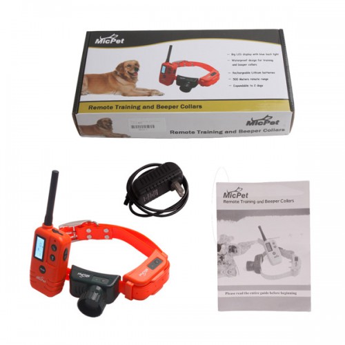 Waterproof LCD Remote Pet Dog Hunter Training and Beeper Collar